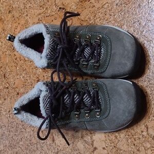 Merrell Women's Kamori Chill Low Hikers Suede/Tweed/Faux Shearling  Size 7